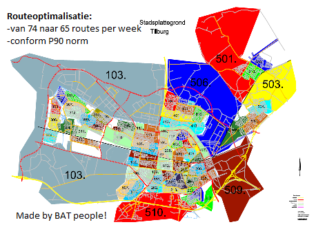 Routeoptimalisatie 2013